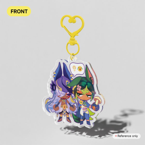 Cynonari Clear Acrylic Keychains