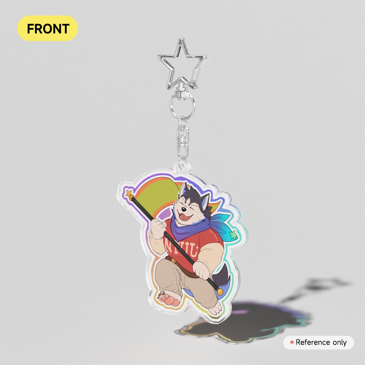 Ricano Acrylic Keychains - XXL WOOFIA
