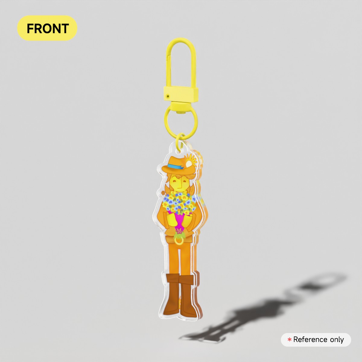 Yellow keychain!