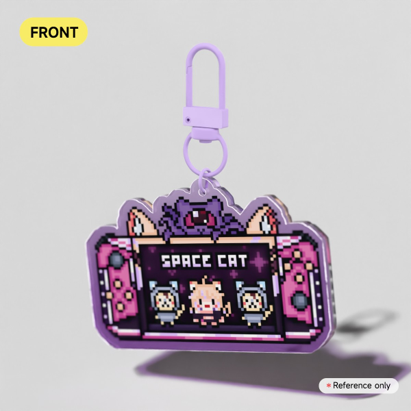 SquChan - Switch Pixel Keychain