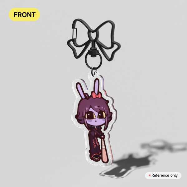 FemJax TADC Clear Acrylic Keychain
