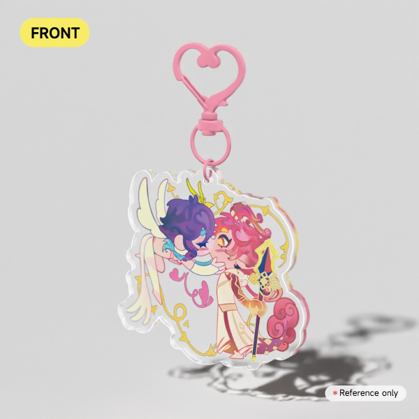 Zhongven Clear Acrylic Keychains