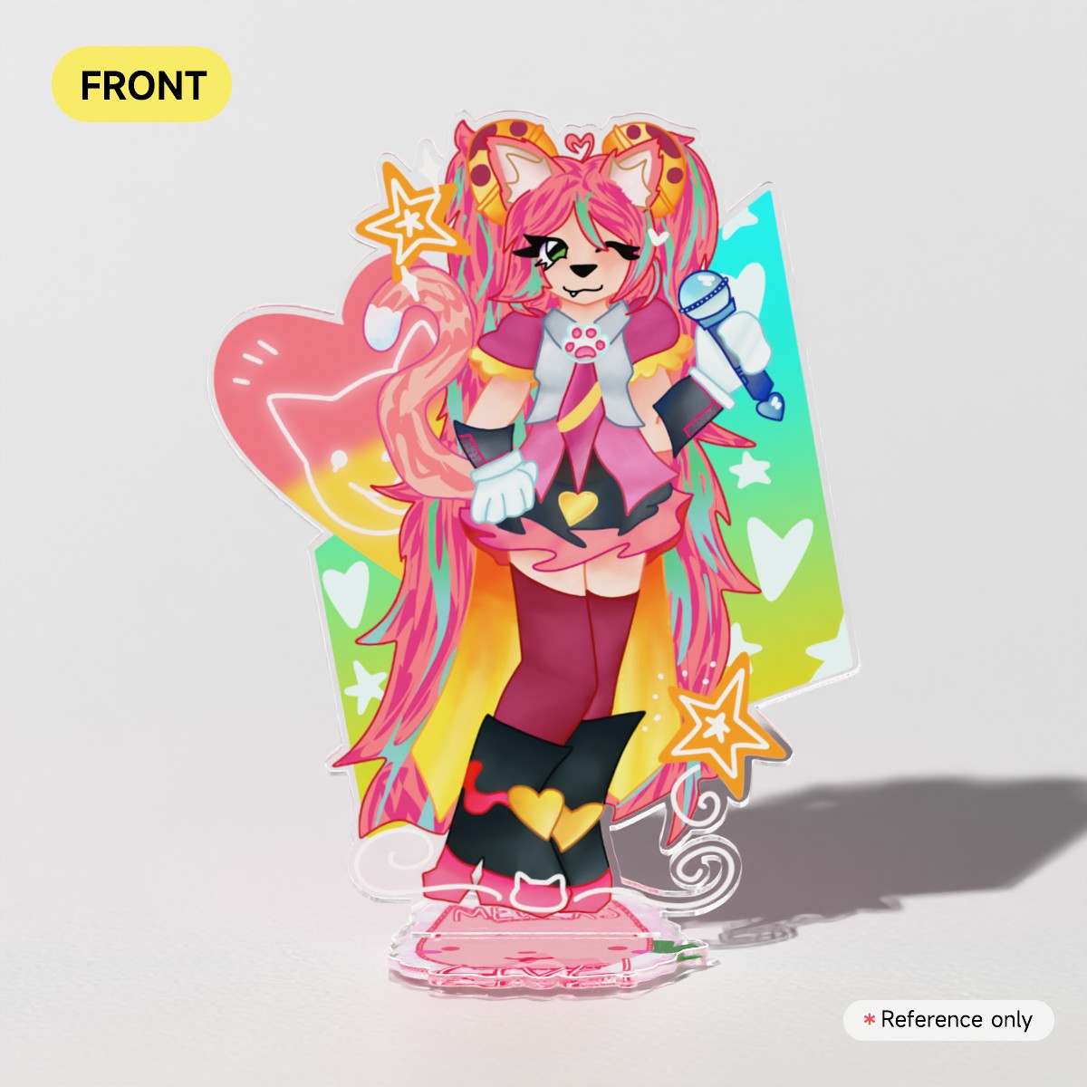 Pink x Miku limited standee!!