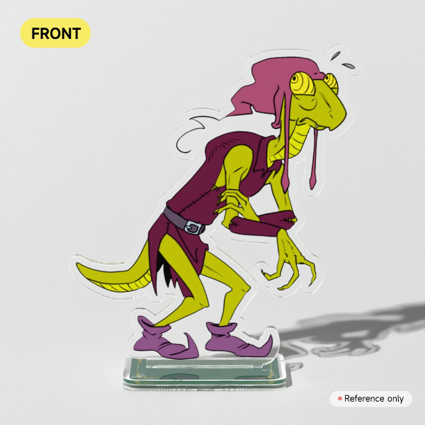Slink Clear Acrylic Standee