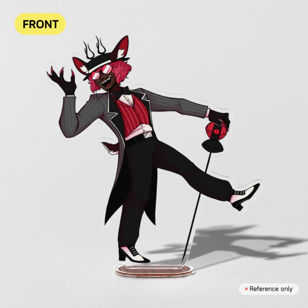 Alastor Clear Acrylic Standee