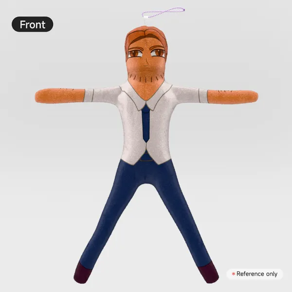 Bigby Rat Jerky Doll