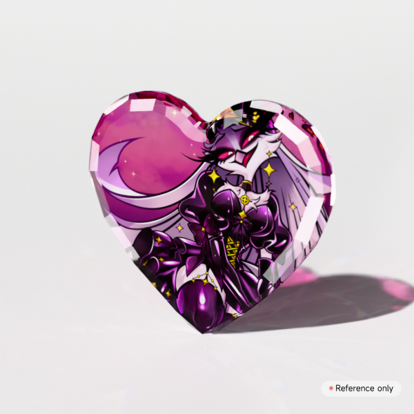 Helluva Boss Queen Stella Gemstone Thick Acrylic Block
