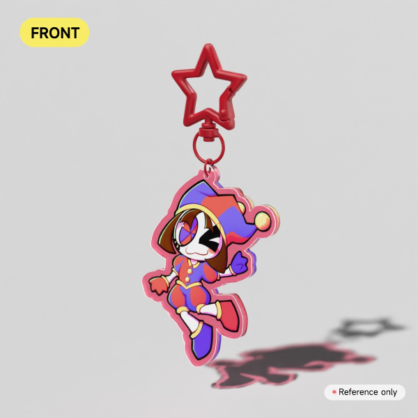 Pomni TADC keychain