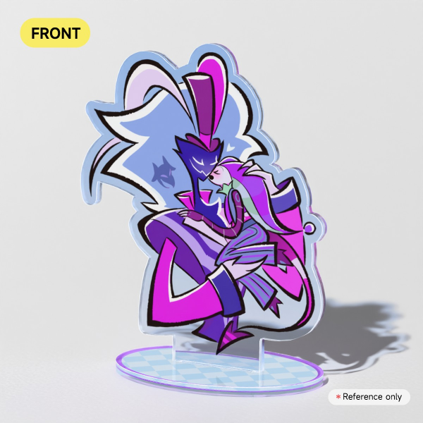 Cheek Smooch - Clear Acrylic Standee