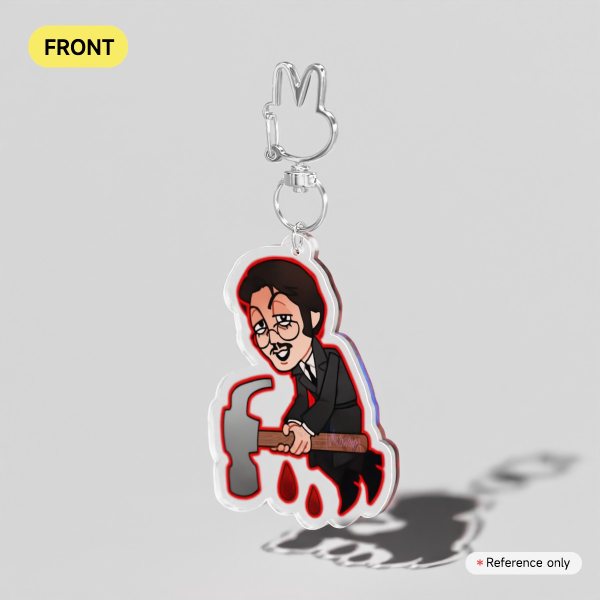 Billy Shears Clear Acrylic Keychain