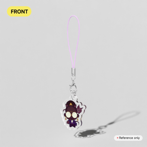 Calico Deadlock phone charm