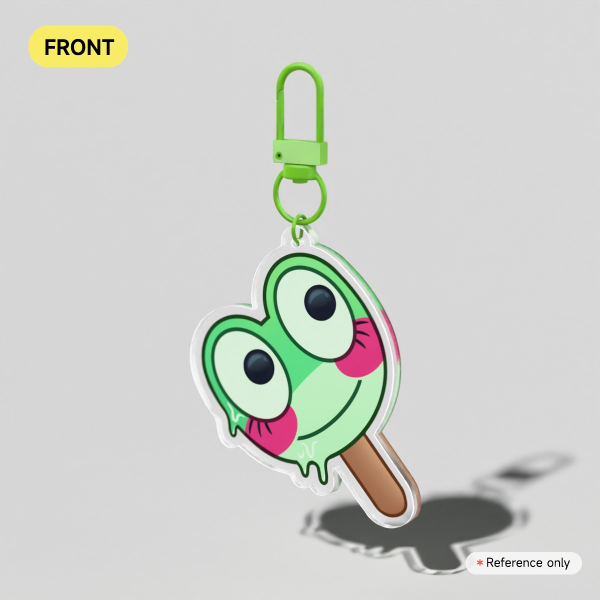 Ribbitsicle Keychain