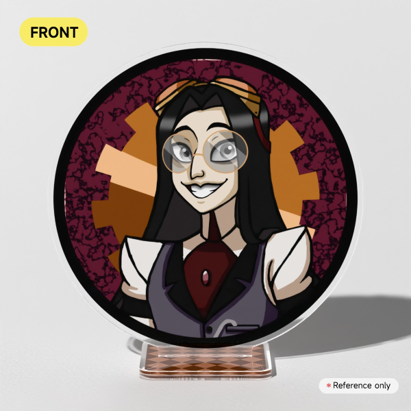 Human Sir Pentious Fanart Clear Acrylic Standees