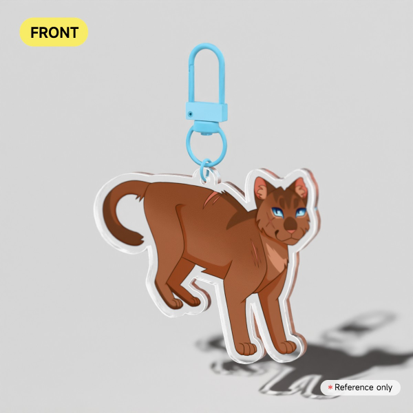 Mousefur Acrylic Keychain