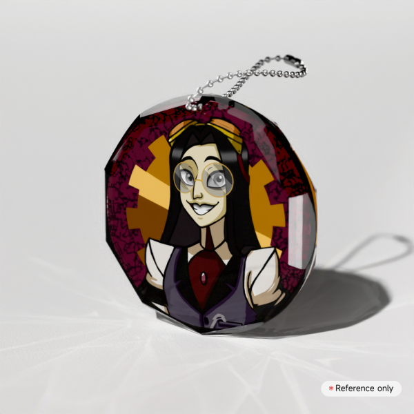 Human Sir Pentious Fanart Gemstone Keychains