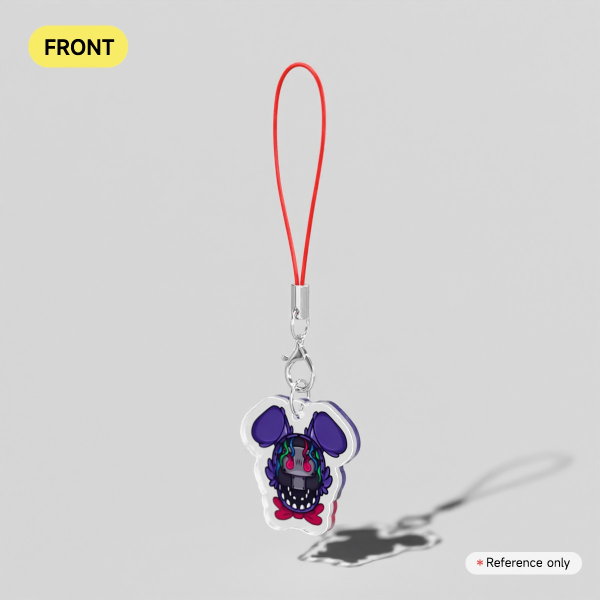 Withered Bonnie Fnaf 2 Acrylic Phone Charm