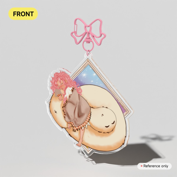 Tetia Clear Acrylic Keychains
