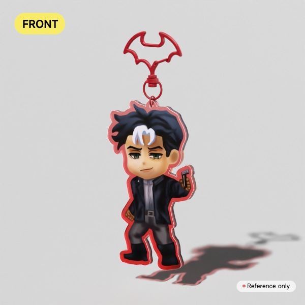 Red Hood / Jason Todd Colored Edge Acrylic Keychain