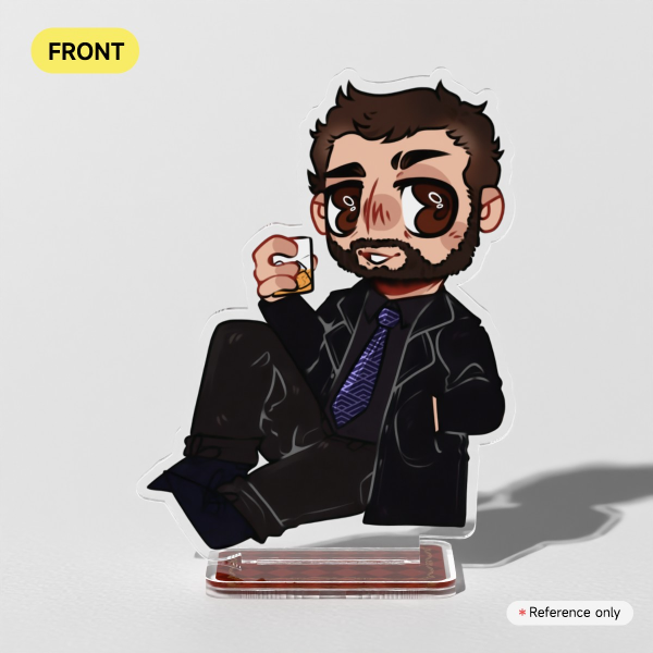 Crowley Macleod Supernatural Acrylic Standee