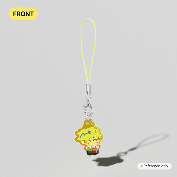 Flowery ~1" Phone Charm Borderless