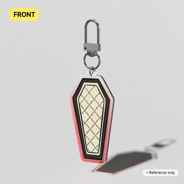 Artfulhobbit - Halloween Keychains - Lestat Coffin
