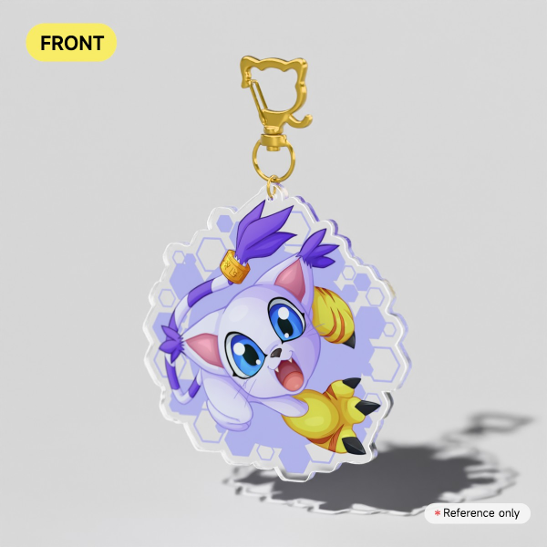 Gatomon - Acrylic Keychain