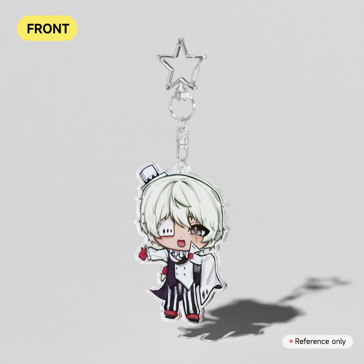 BSD Nikolai G double sided Acrylic Keychain