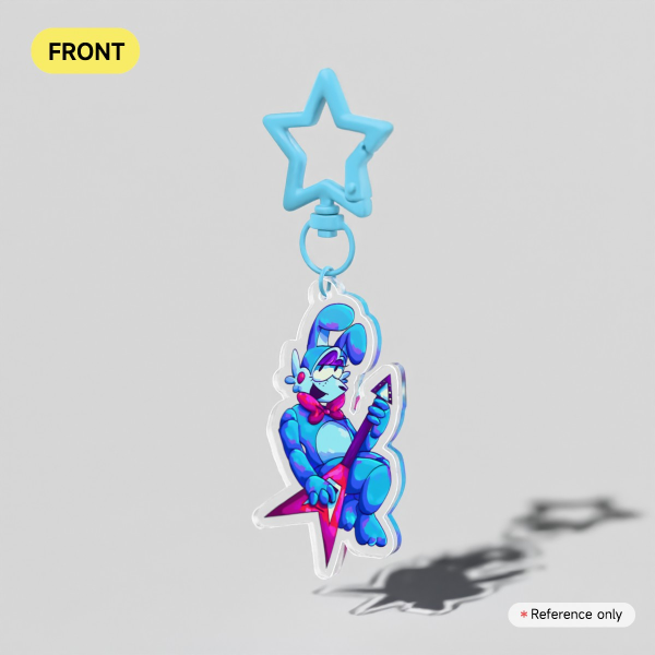 Toy Bonnie Acrylic Keychain