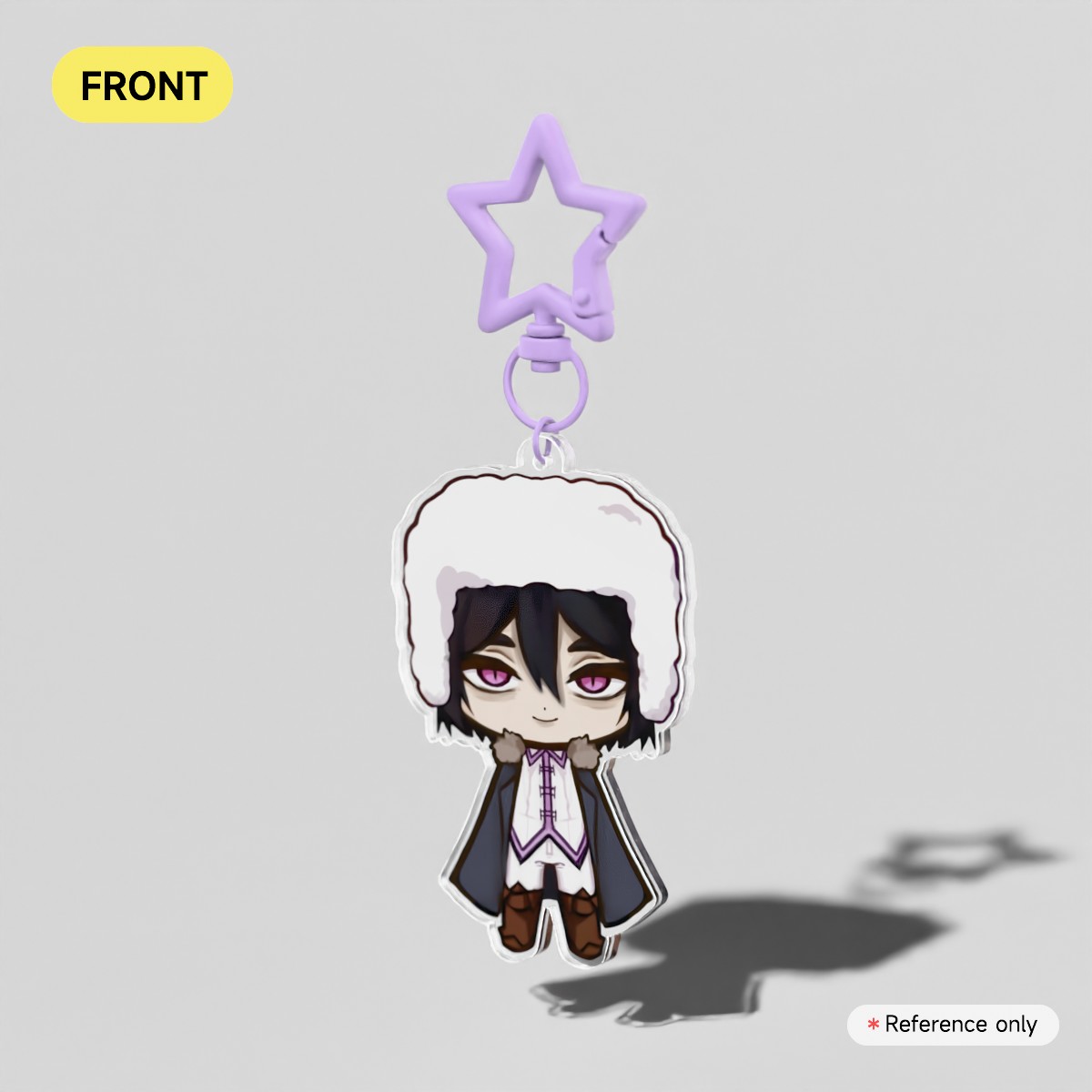 BSD Fyodor D double sided acrylic keychain