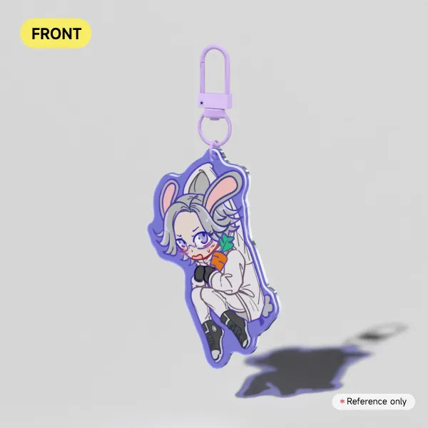 The Hundred Line: Eito Aotsuki Animal Bunny Keychain