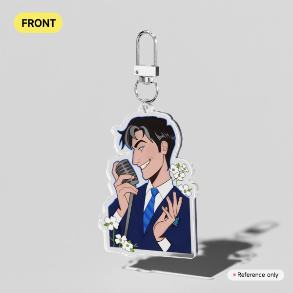 Vincent Whittman Clear Acrylic Keychains