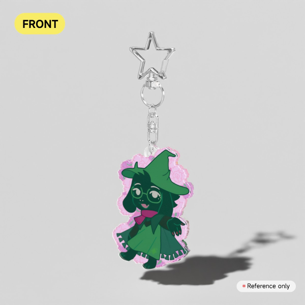 Ralsei/Deltarune Double-sided Acrylic Keychain