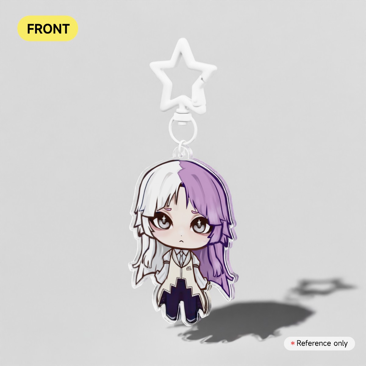 BSD Sigma double sided acrylic keychain