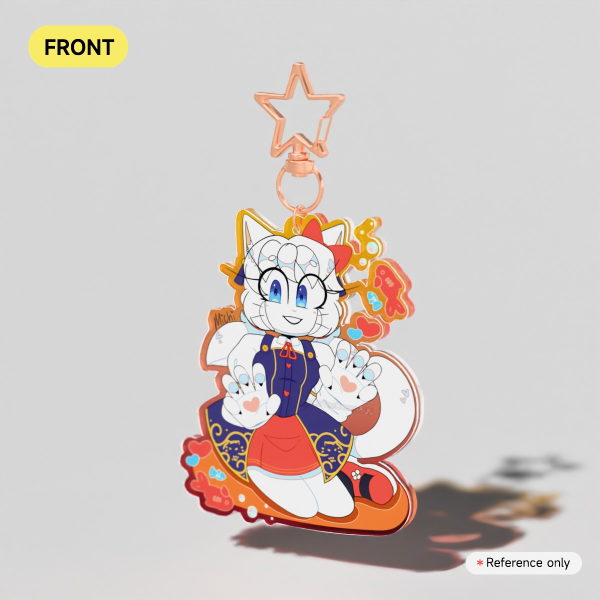 Michi The Cat [Acrylic Keychain]