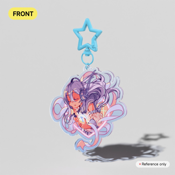 Yoisaki Kanade Clear Acrylic Keychains