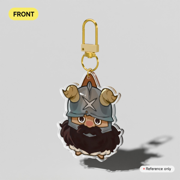 DUNGEON MESHI: Senshi Acrylic Keychain