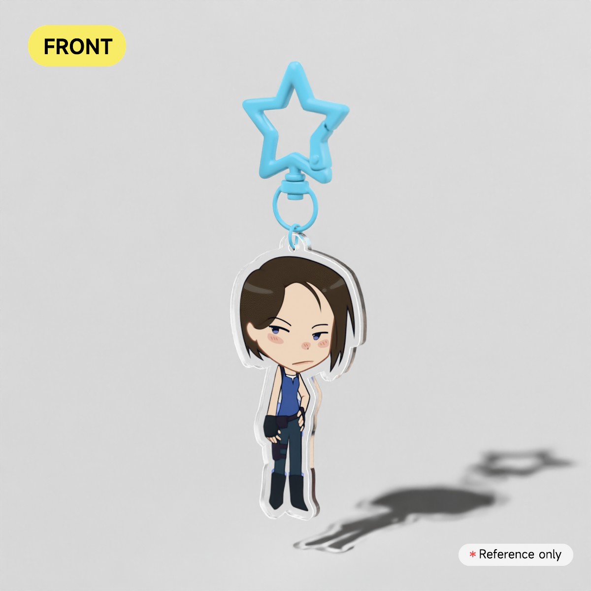 Jill Valentine Resident Evil 3 Chibi Keychain (Medium)
