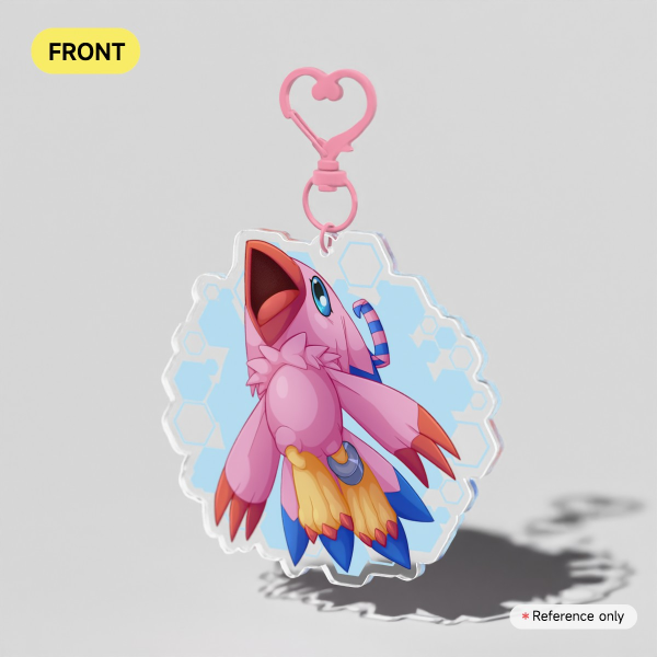 Biyomon - Acrylic Keychain