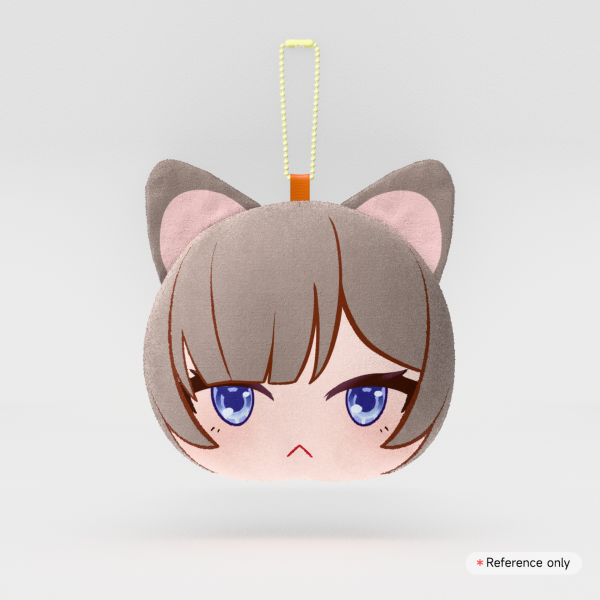 Sandrone Mochi Face Plush Keychain