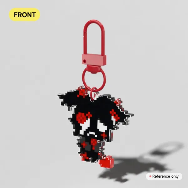 PIXEL EMPTIE - HEARTLESS PROJECT - Full Bleed Acrylic Keychains
