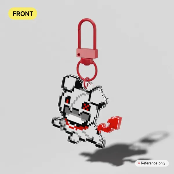 PIXEL OWIE - HEARTLESS PROJECT - Full Bleed Acrylic Keychains