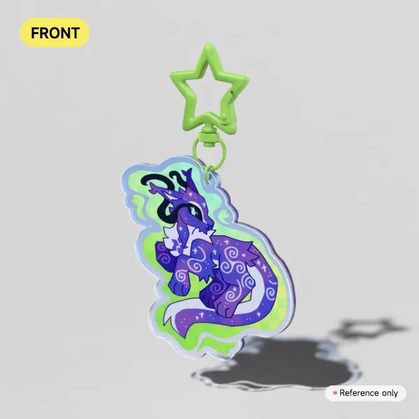Memestar / Claystar Double sided Keychain