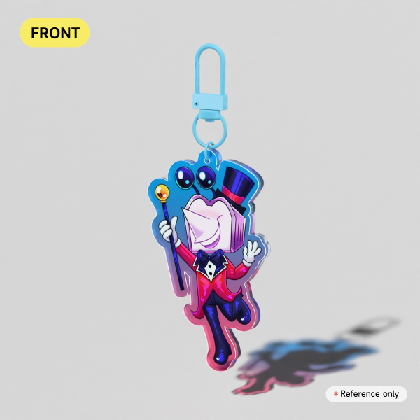 Digital Ringmaster Tenna Keychain