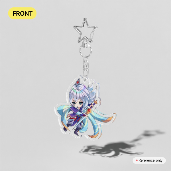 6.5cm Double Sided Enduring Sword Talon Keychain