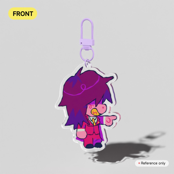 Clear Acrylic Keychains