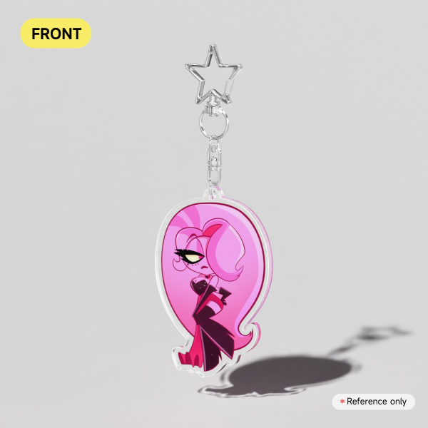 Drag Angel Keychain