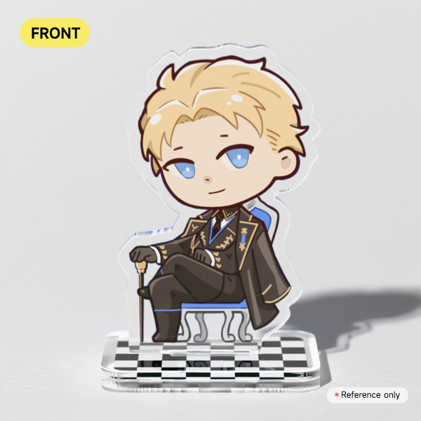 PGR Chrome Clear Acrylic Standee