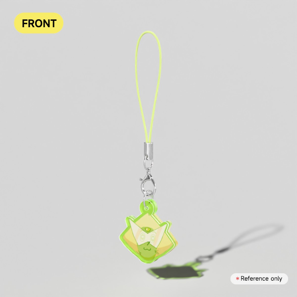 SU Peridot Clear Acrylic Keychains