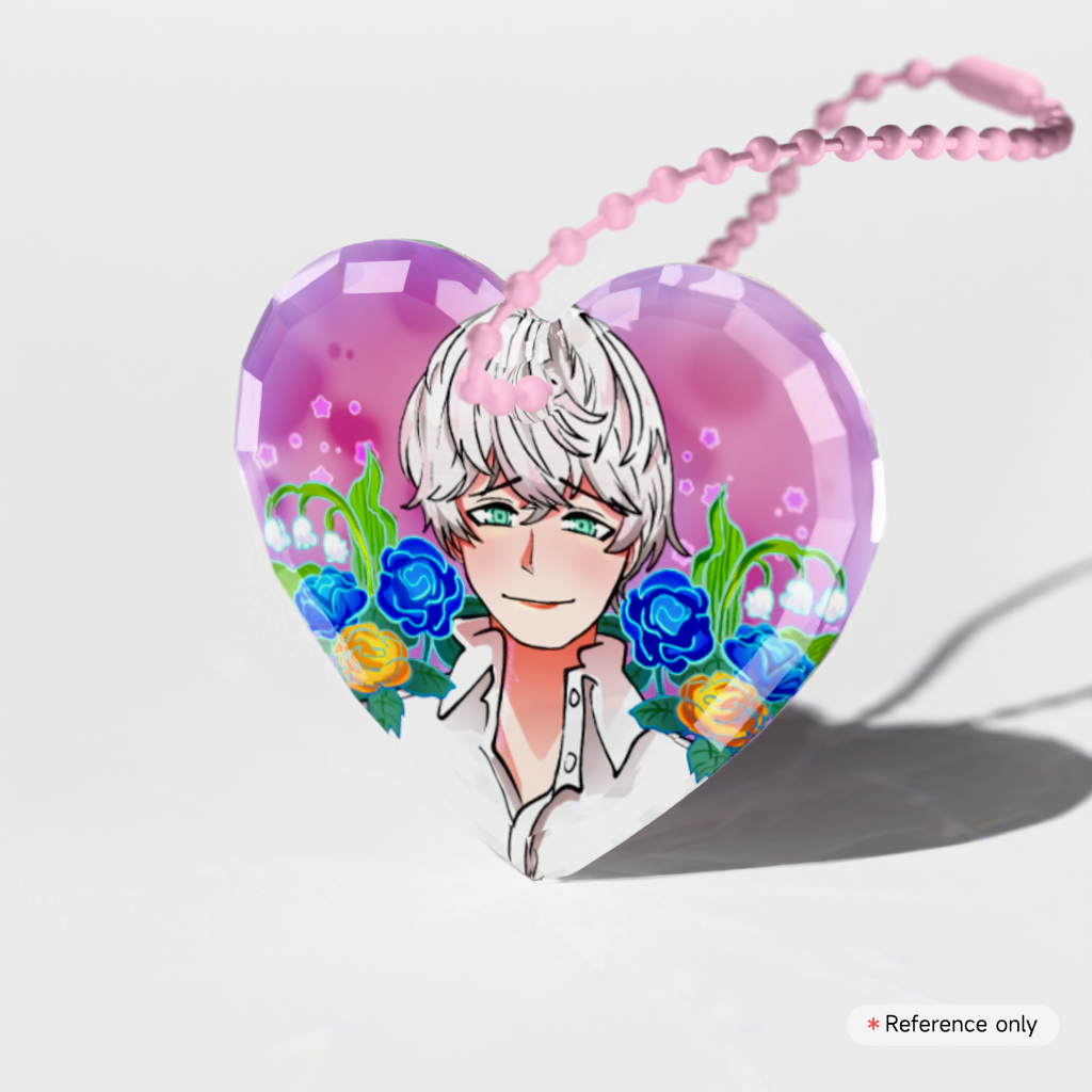Saeran Gemstone Keychains