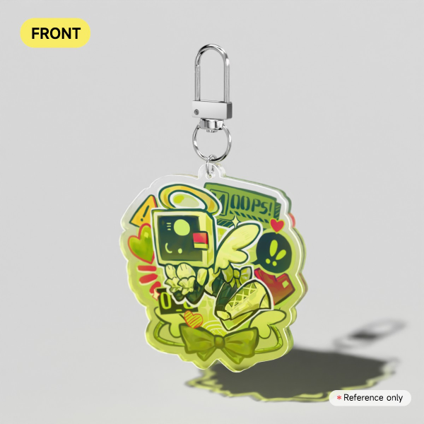 Badware Acrylic Keychain [Die Of Death]